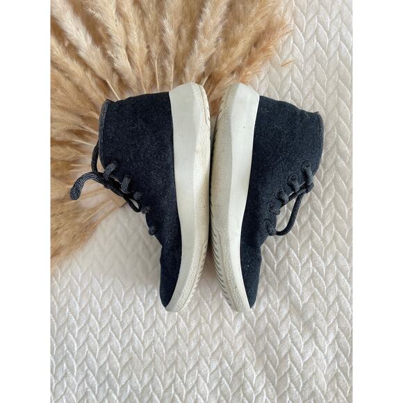 Allbirds Mizzle Wool Sneakers Size 5 Charcoal Gray - Picture 5 of 9
